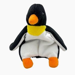 Ty Beanie Babies Waddle Penguin Vintage 1995 Black White Plush Stuffed Animal To